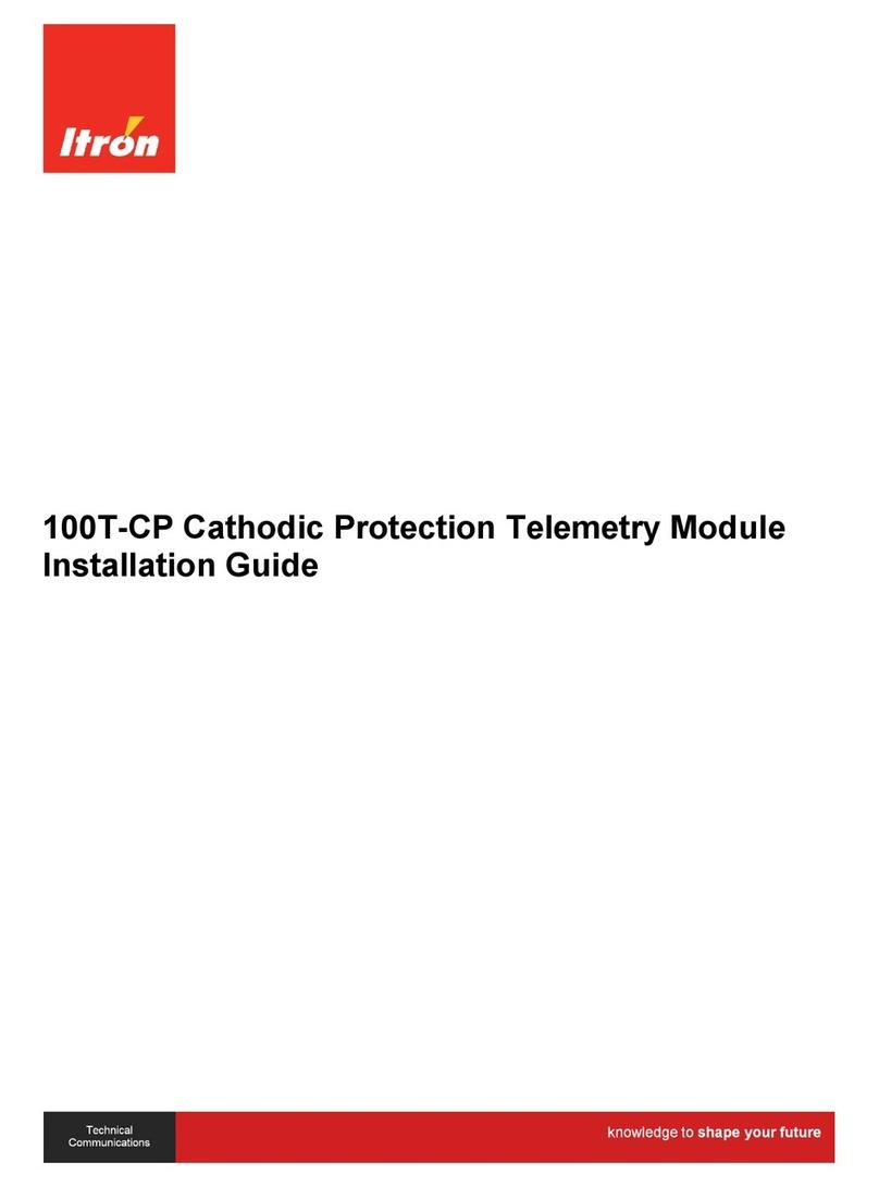 ITRON 100T-CP User manual