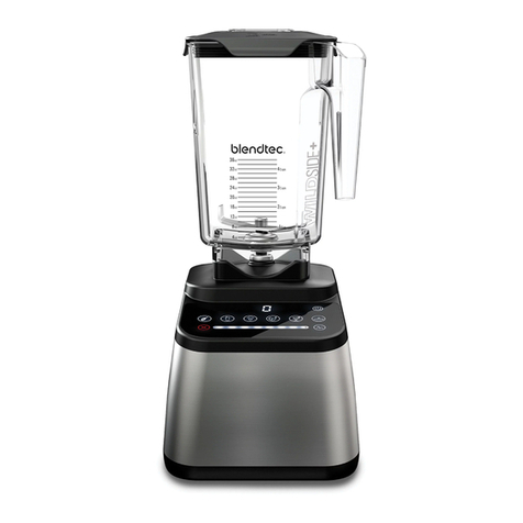 Blendtec Wildside Plus Designer Series Owner's manual and user's guide