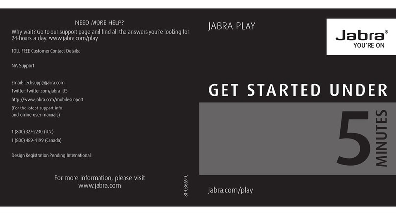 Jabra PLAY User manual Jabra PLAY User manual