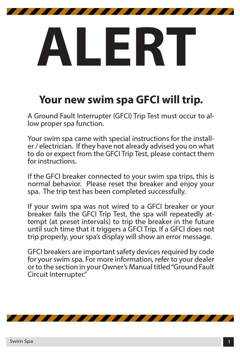 MAAX Spas DT6 owner's manual