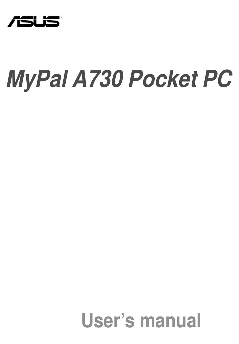 Asus MyPal A730 user manual
