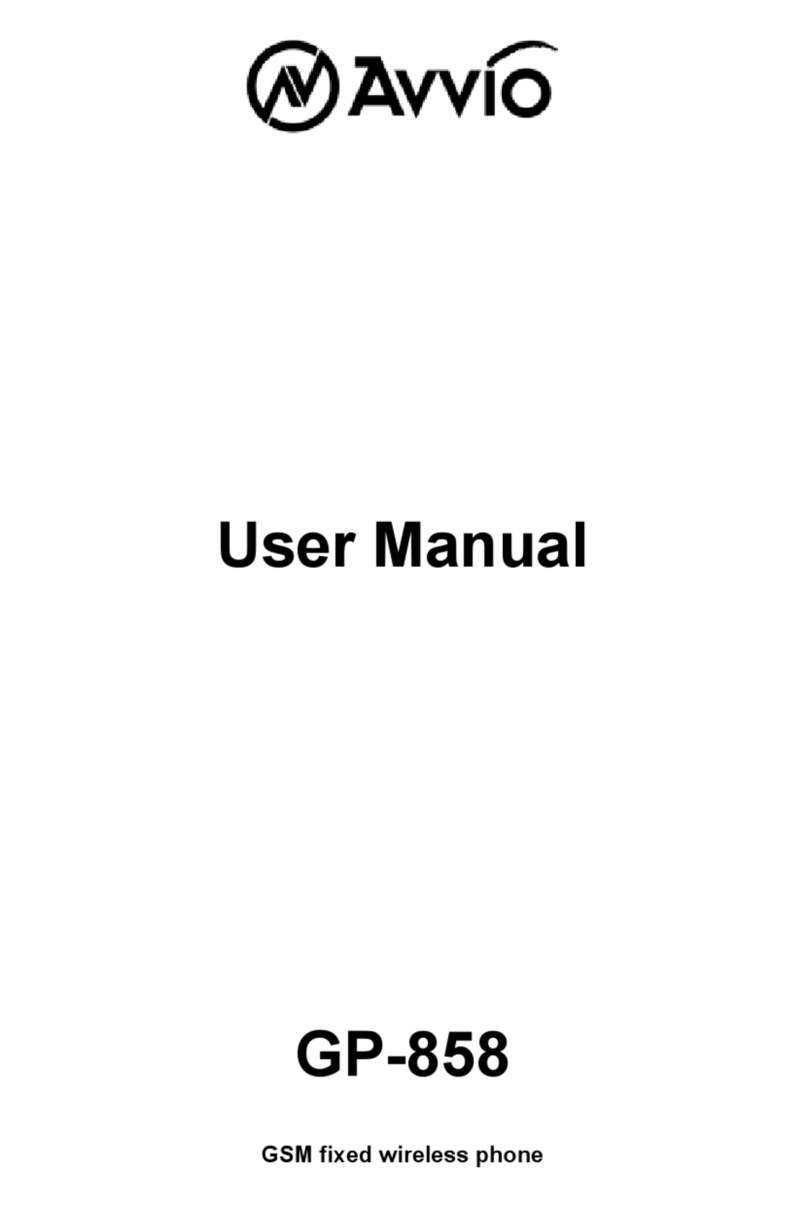 Avvio GP-858 user manual