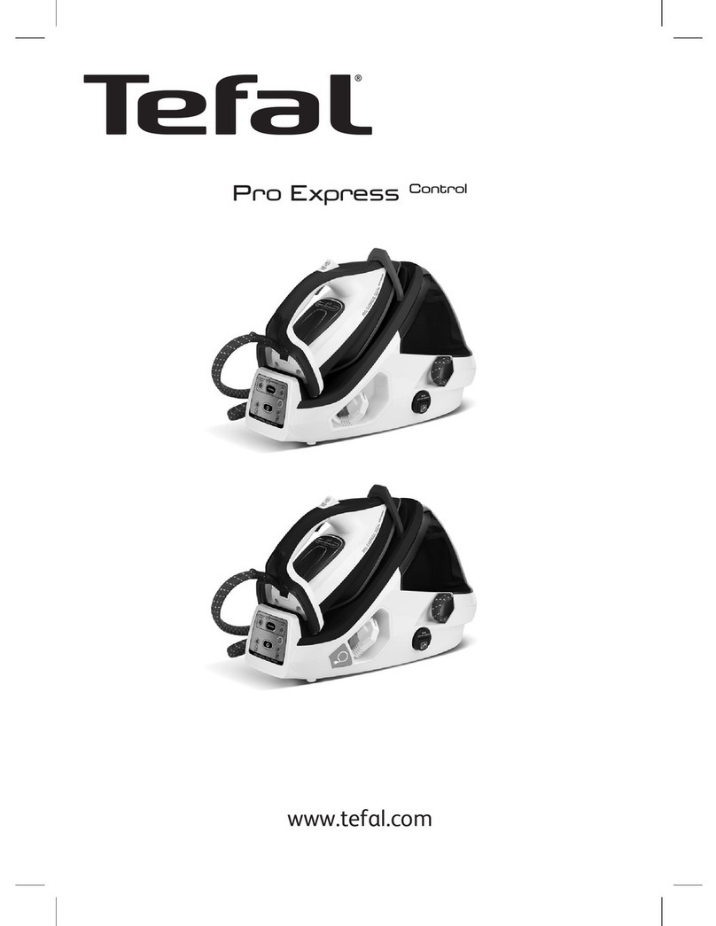 TEFAL PRO EXPRESS STEAM GENERATOR User manual