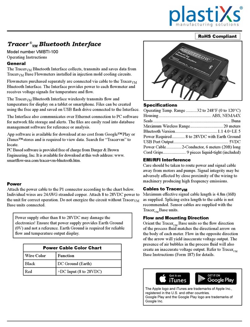 Smartflow Tracer VMBTI-100 operating instructions Smartflow Tracer VMBTI-100 operating instructions