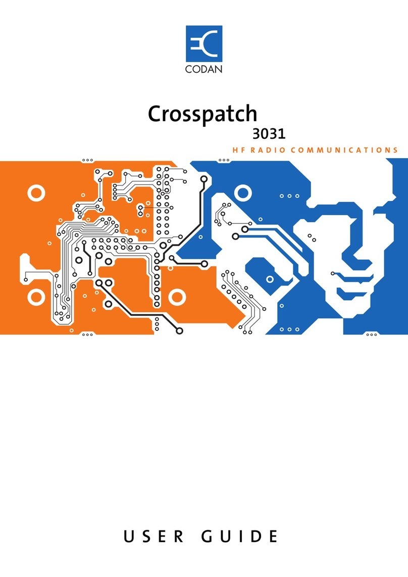 Codan 3031 user guide