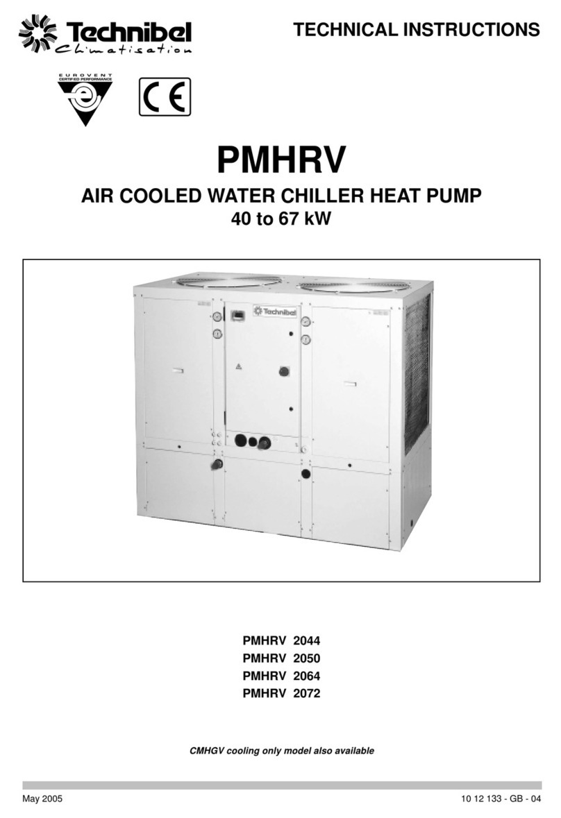 Technibel PMHRV Series Technical instructions Technibel PMHRV Series Technical instructions