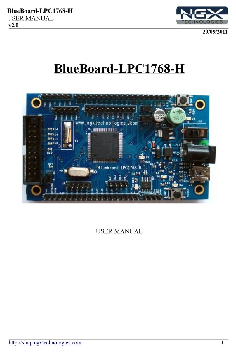 NGX Technologies BlueBoard-LPC1768-H user manual NGX Technologies BlueBoard-LPC1768-H user manual