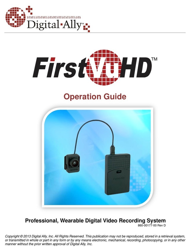 Digital-Ally FirstVu HD Operation guide