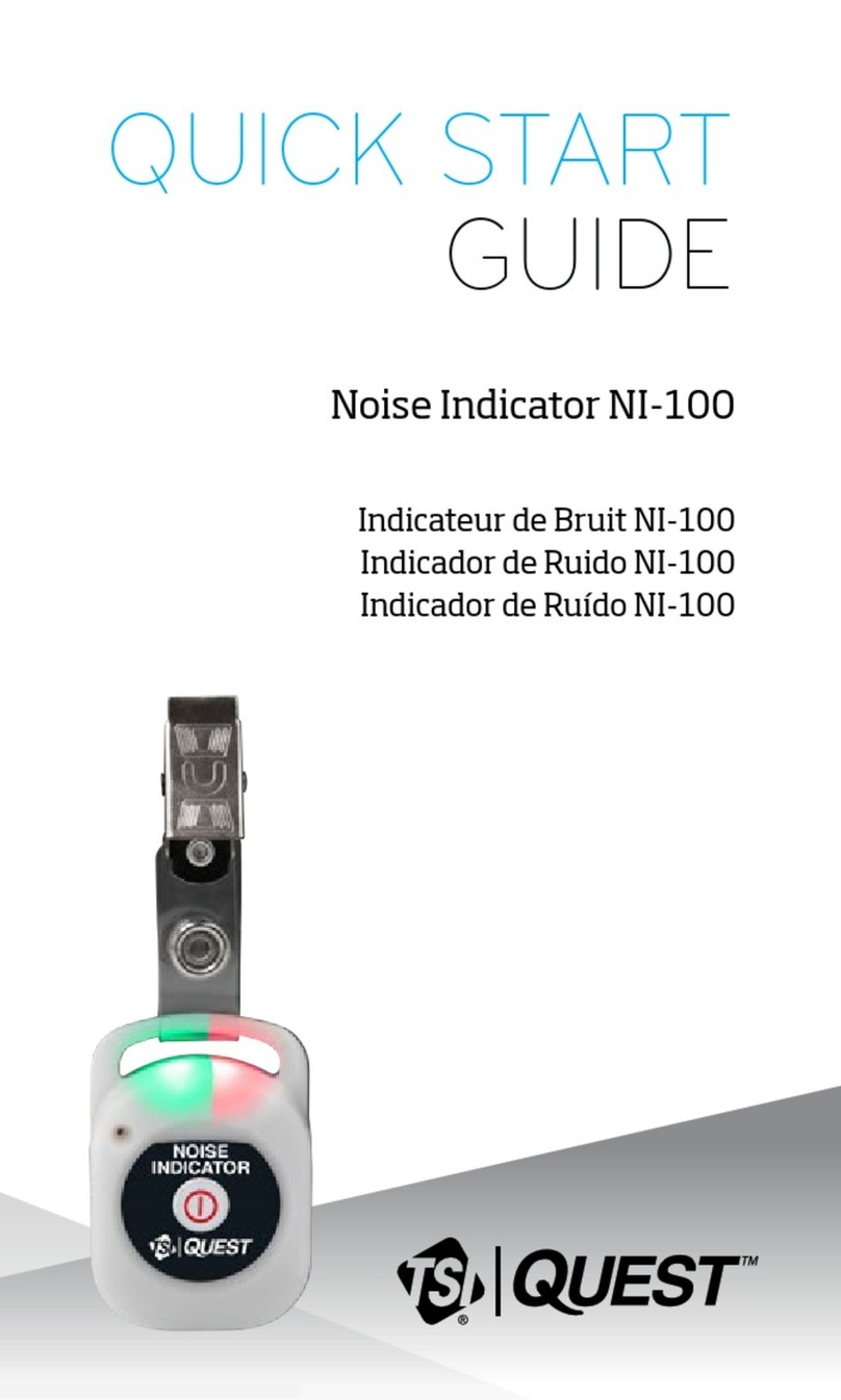 TSI Instruments Quest NI-100 quick start guide TSI Instruments Quest NI-100 quick start guide