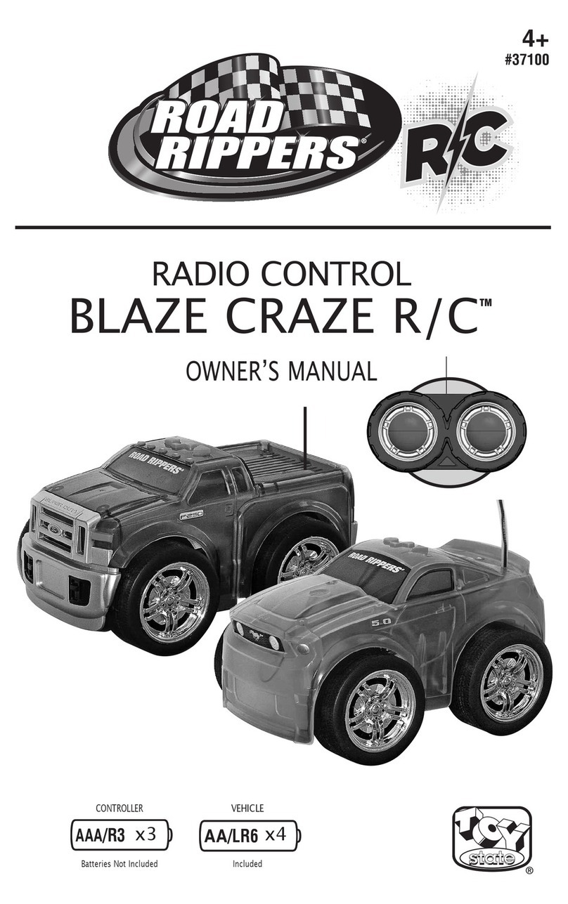 ROAD RIPPERS BLAZE CRAZE R/C owner's manual