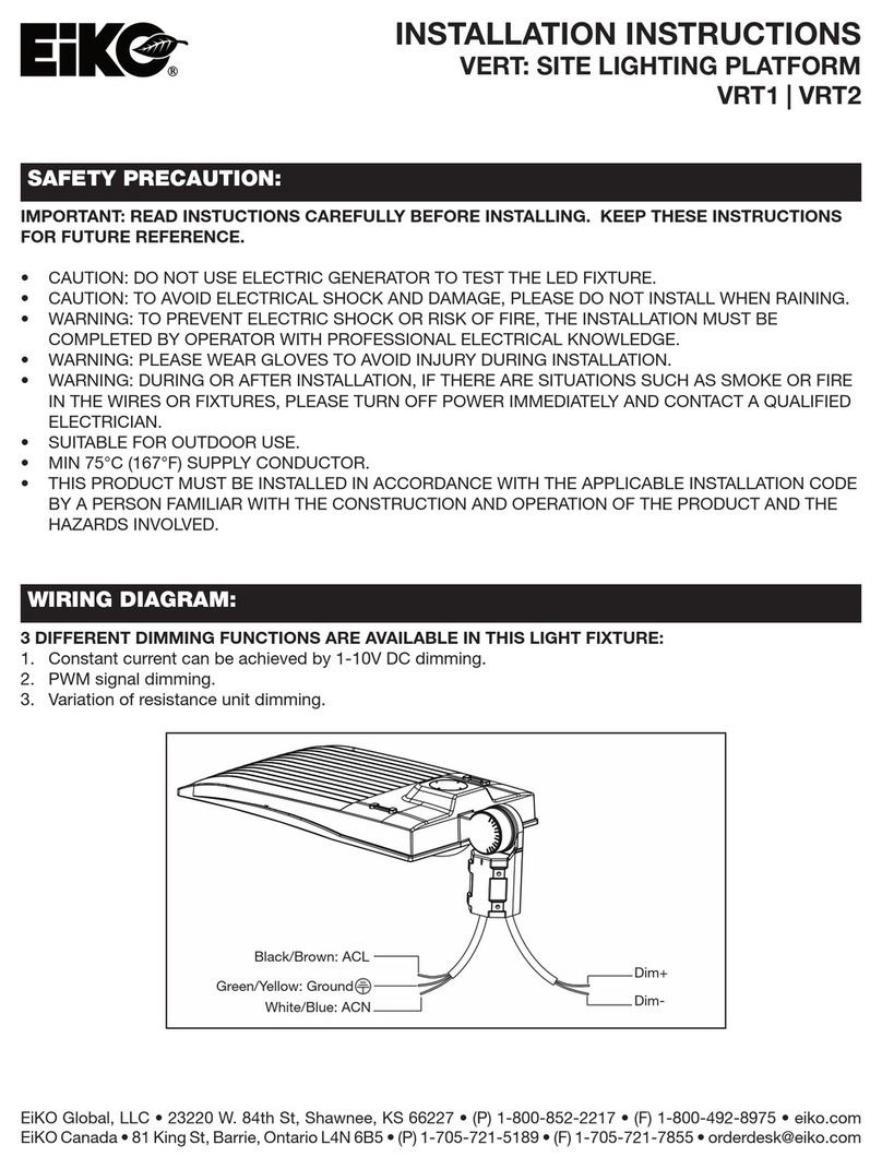 Eiko VRT1 installation instructions