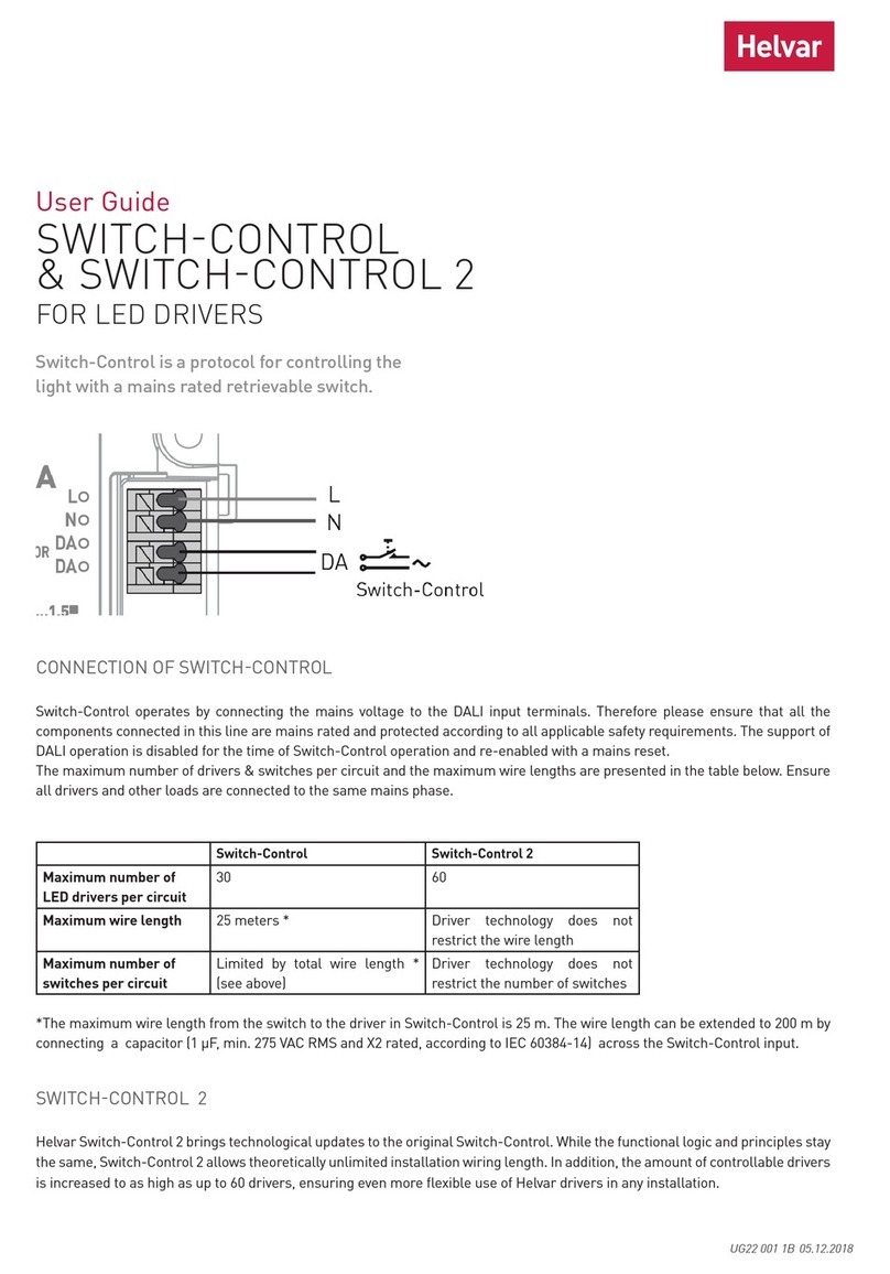 HELVAR SWITCH-CONTROL user guide