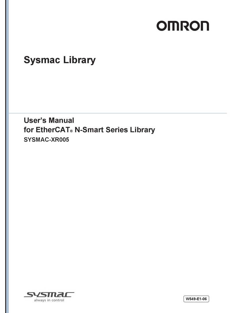 Omron SYSMAC-XR005 user manual