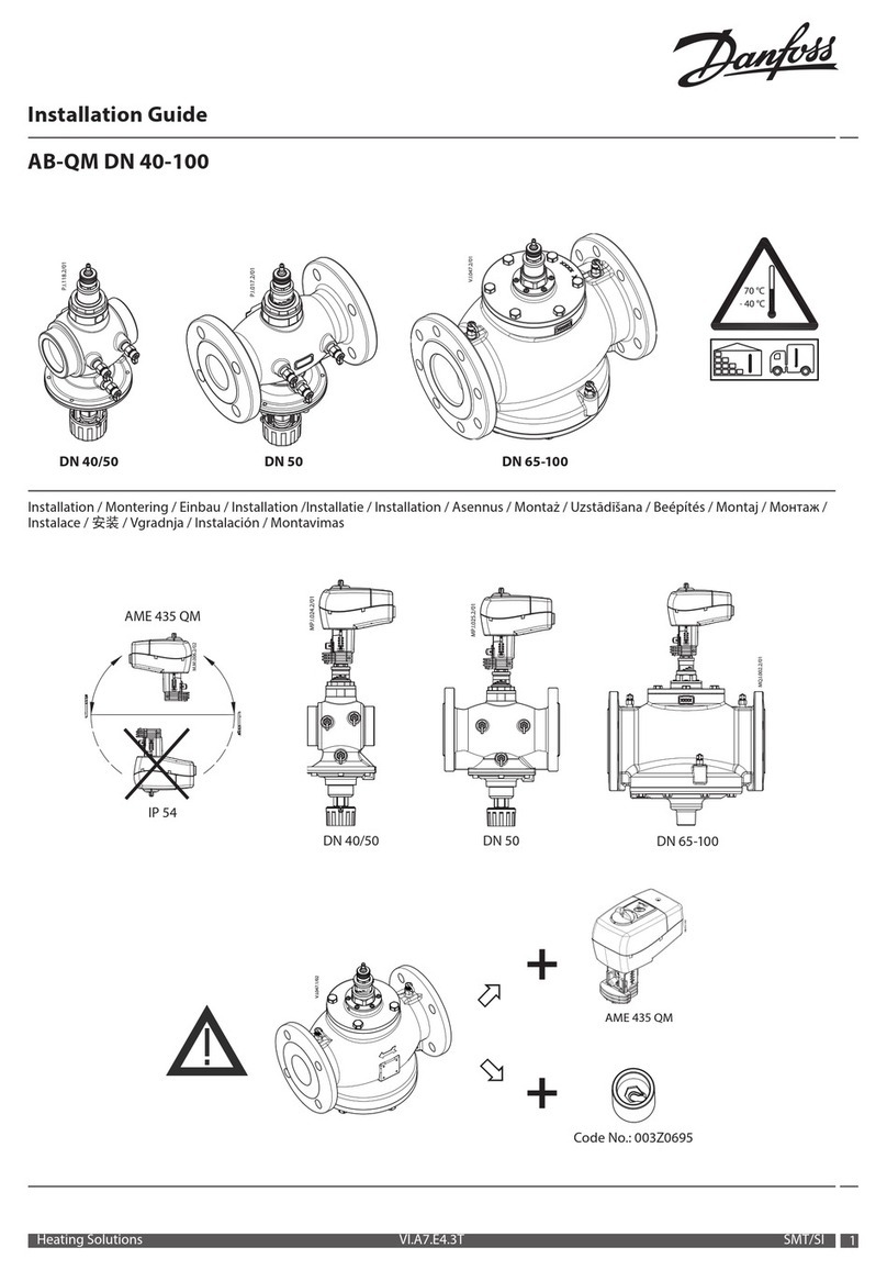 Danfoss AB-QM series installation guide
