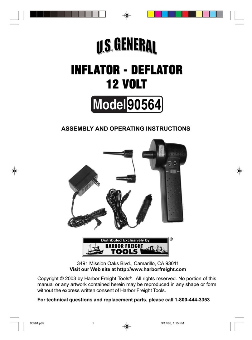 U.S. General 90564 Assembly and operating instructions