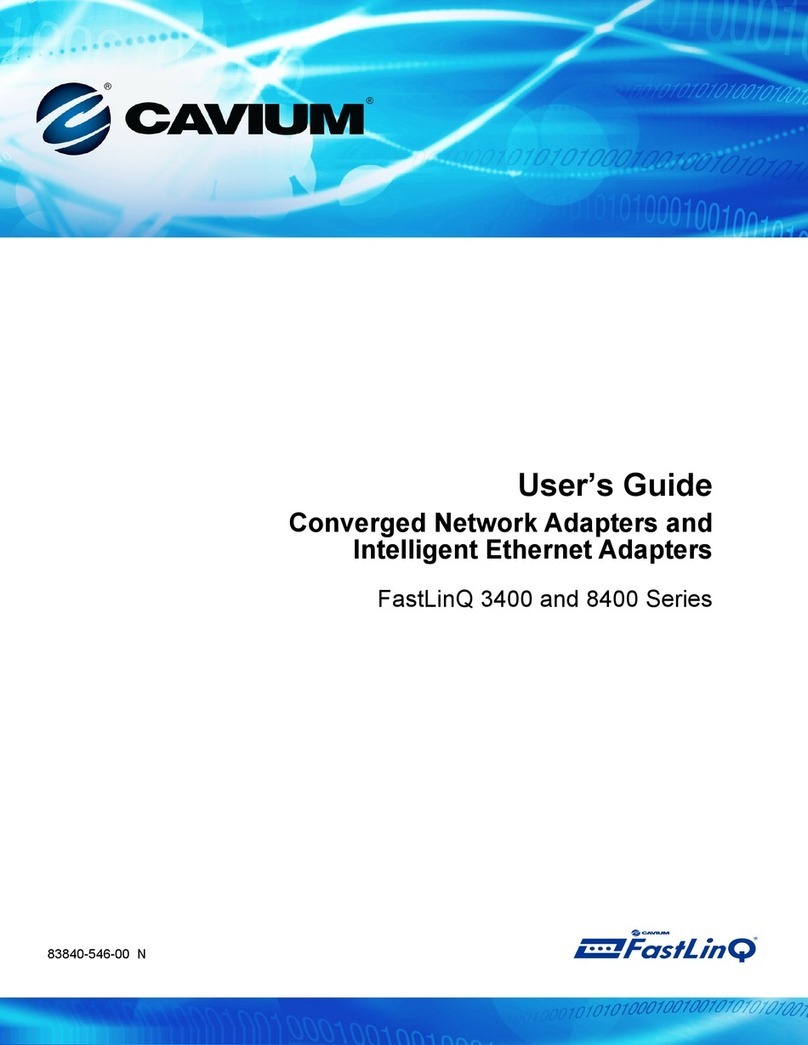 Cavium FastLinQ 3400 Series User manual