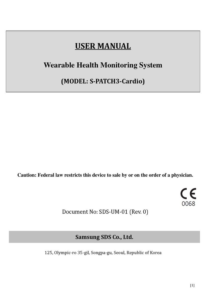 Samsung SDS S-PATCH3-Cardio user manual