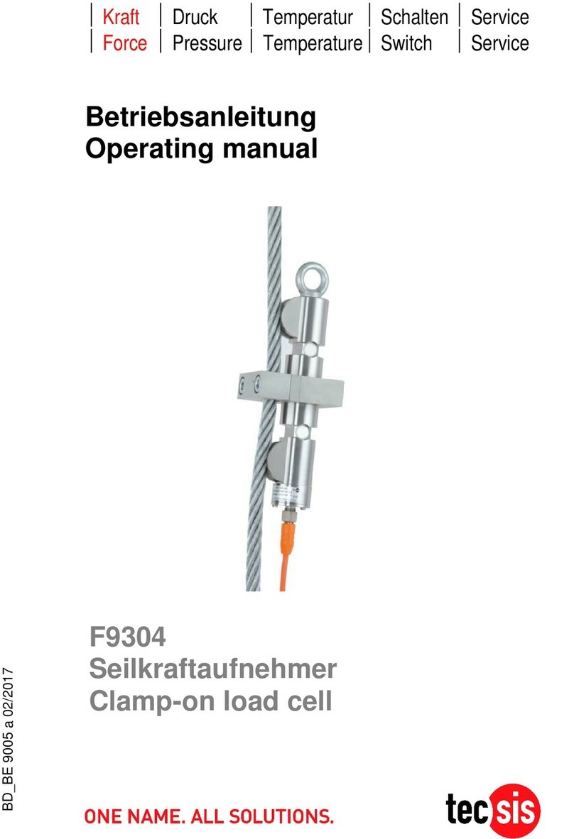 Tecsis F9304 User manual Tecsis F9304 User manual