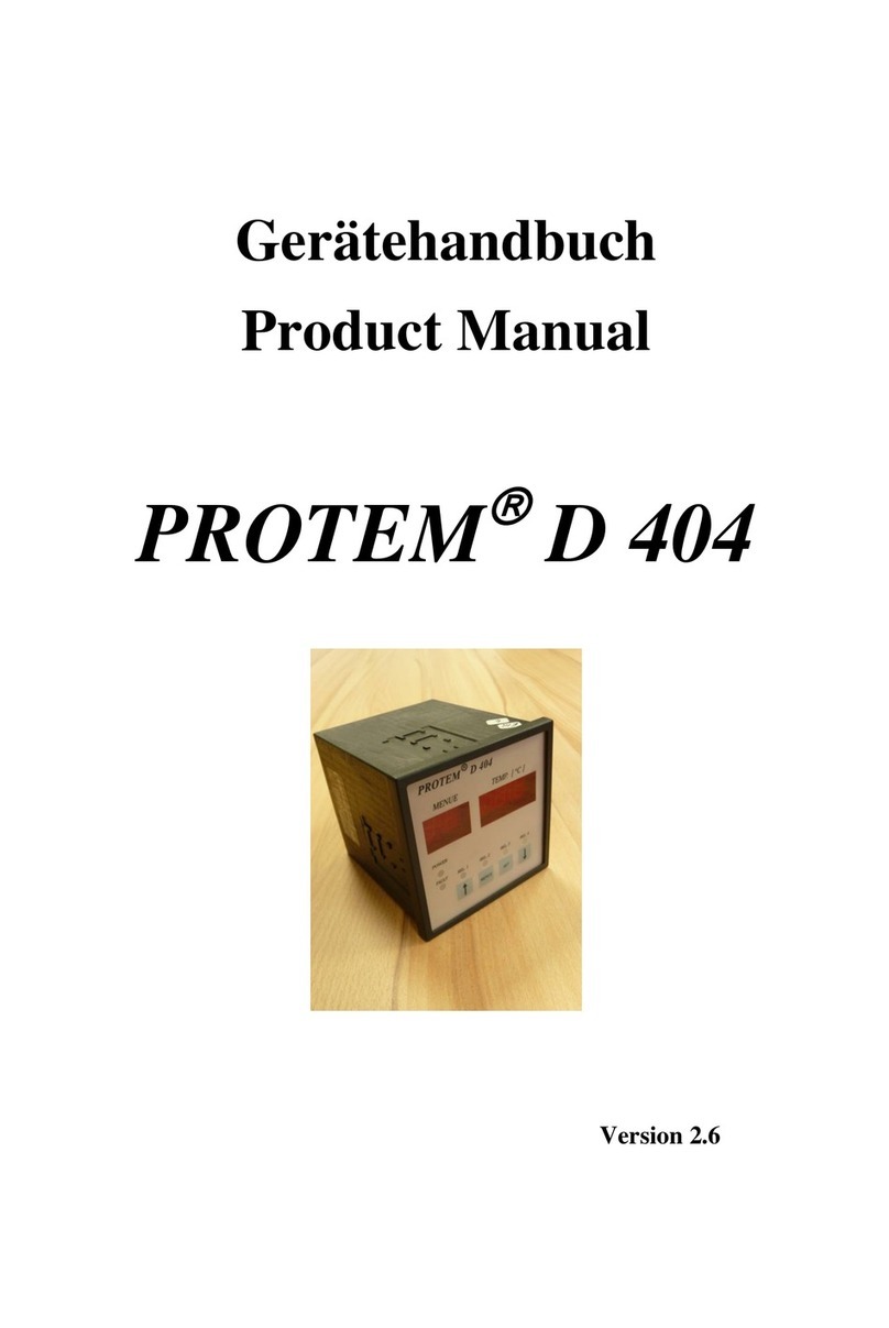 Eltroplan PROTEM D 404 User manual