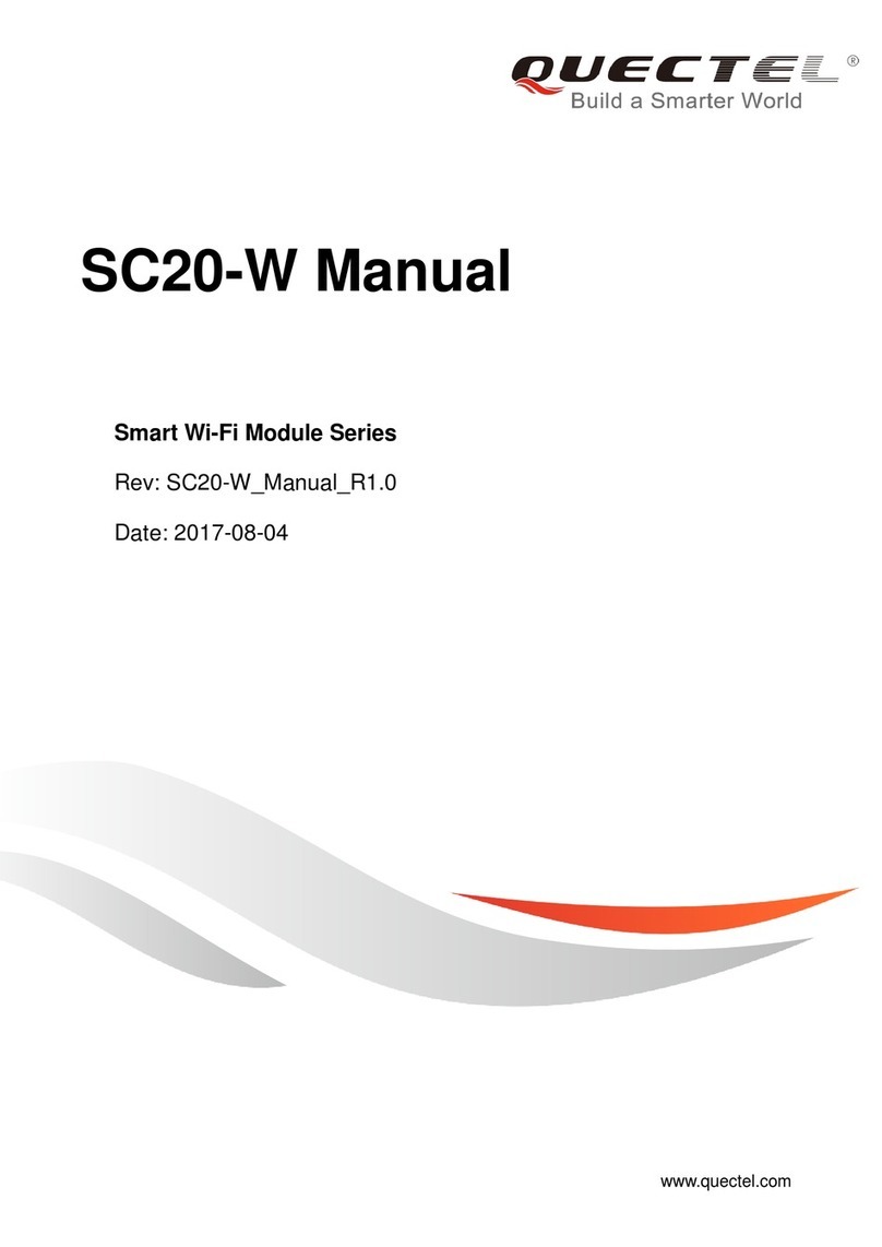 Quectel Smart Wi-Fi Module Series User manual
