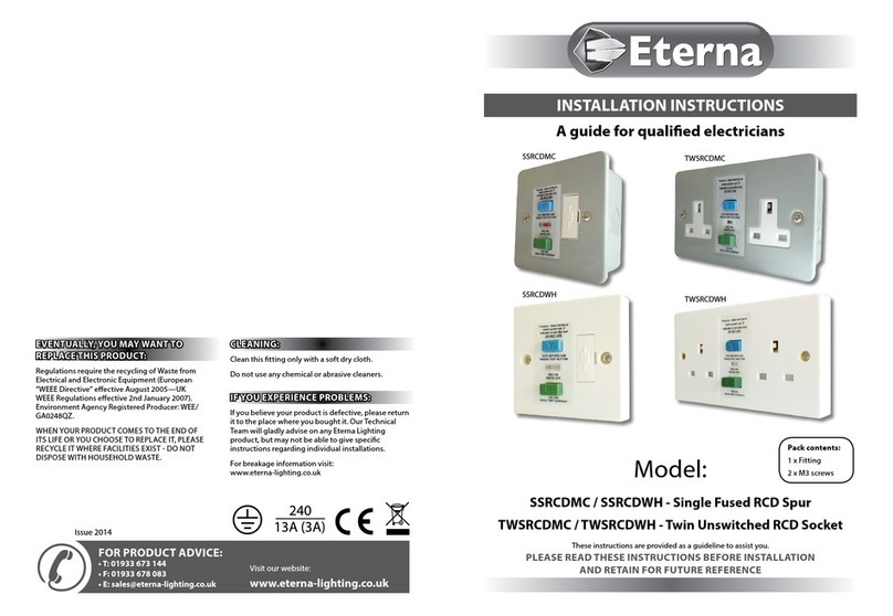Eterna SSRCDMC installation instructions