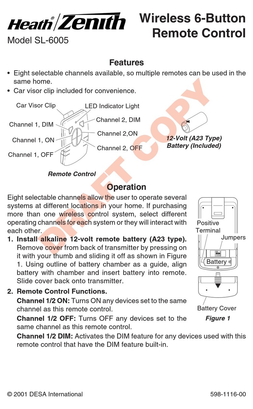 Heath Zenith SL-6005 user manual