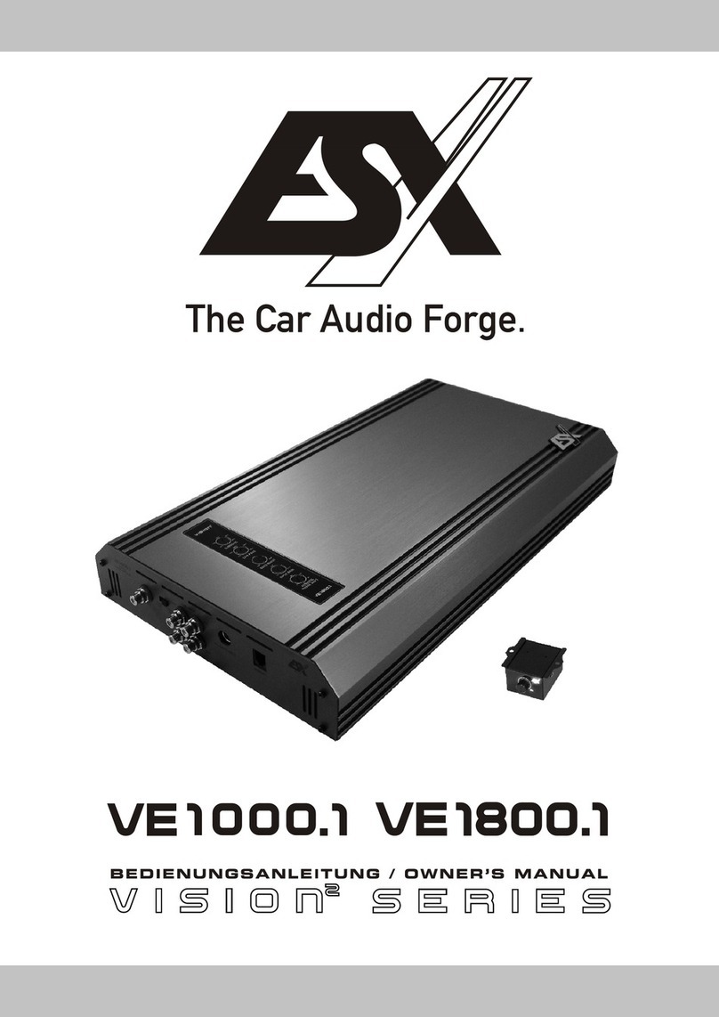 ESX vision2 Series User manual