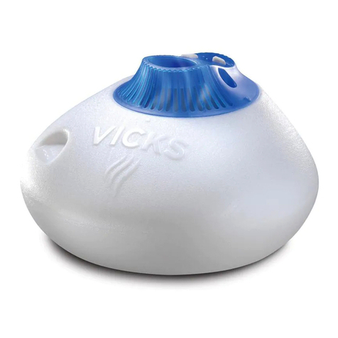 Vicks Warm Steam V150SGNL use and care manual