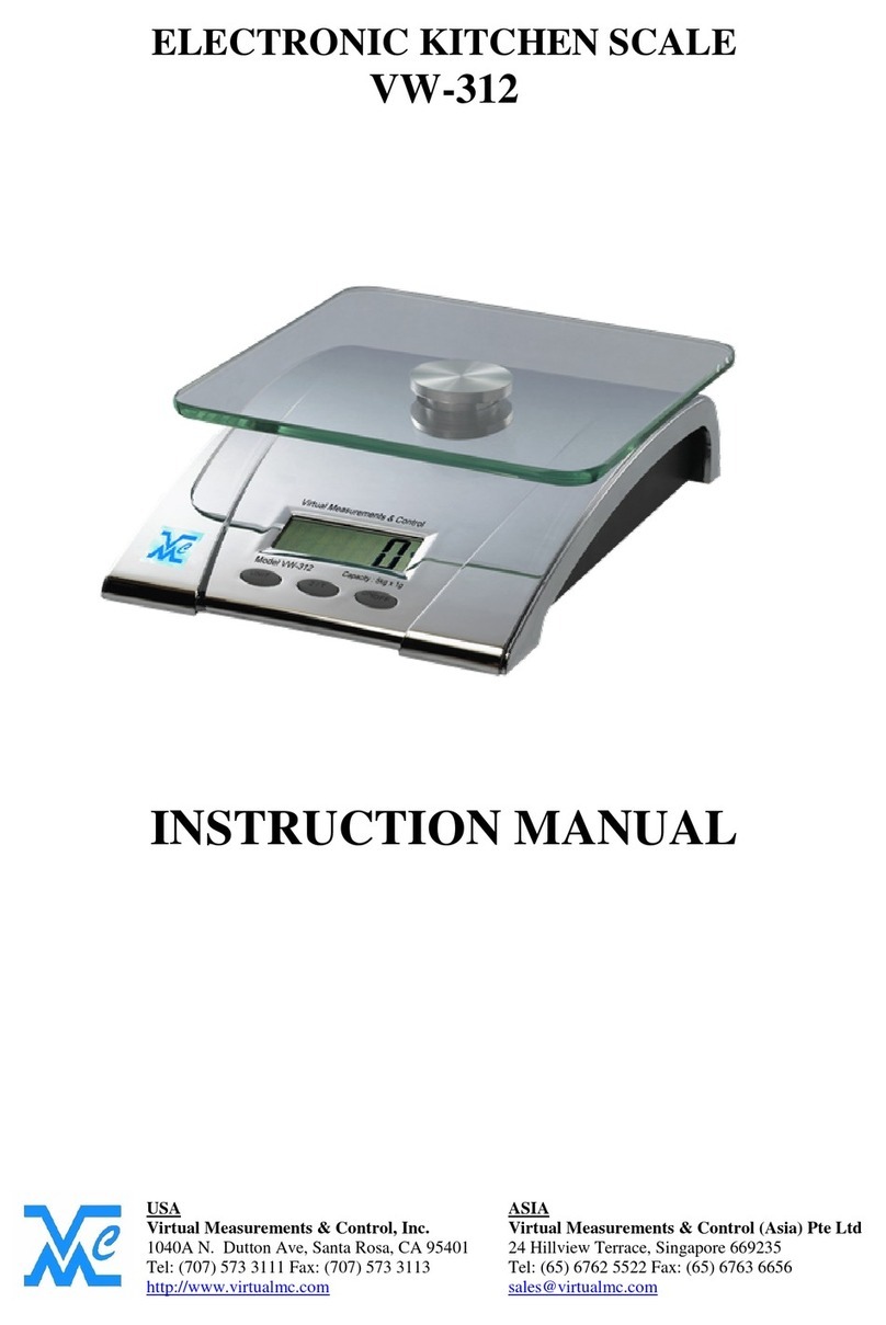 Virtual Measurements & Control VW-312 User manual
