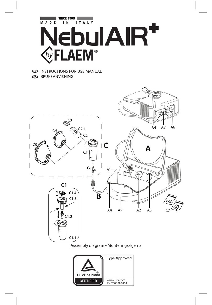 Flame NebulAIR+ Instructions for use manual
