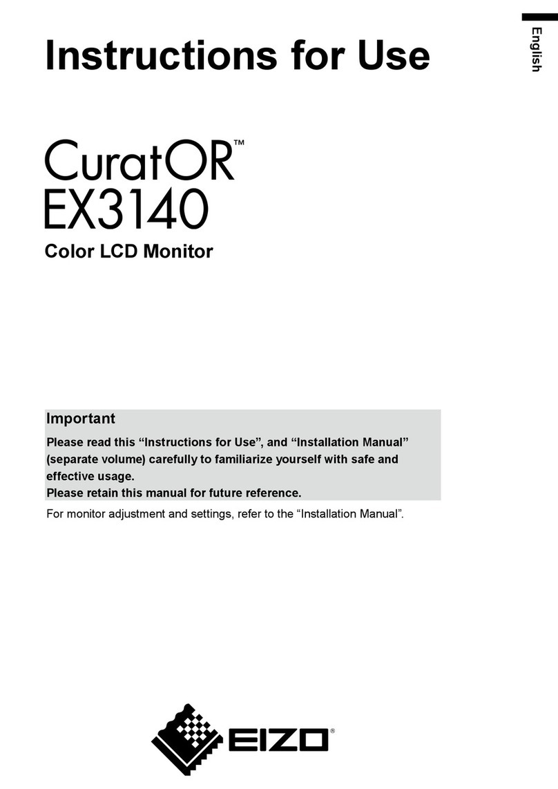 Eizo CuratOR EX3140 User manual