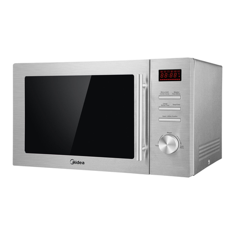 Midea MMW34CS User manual