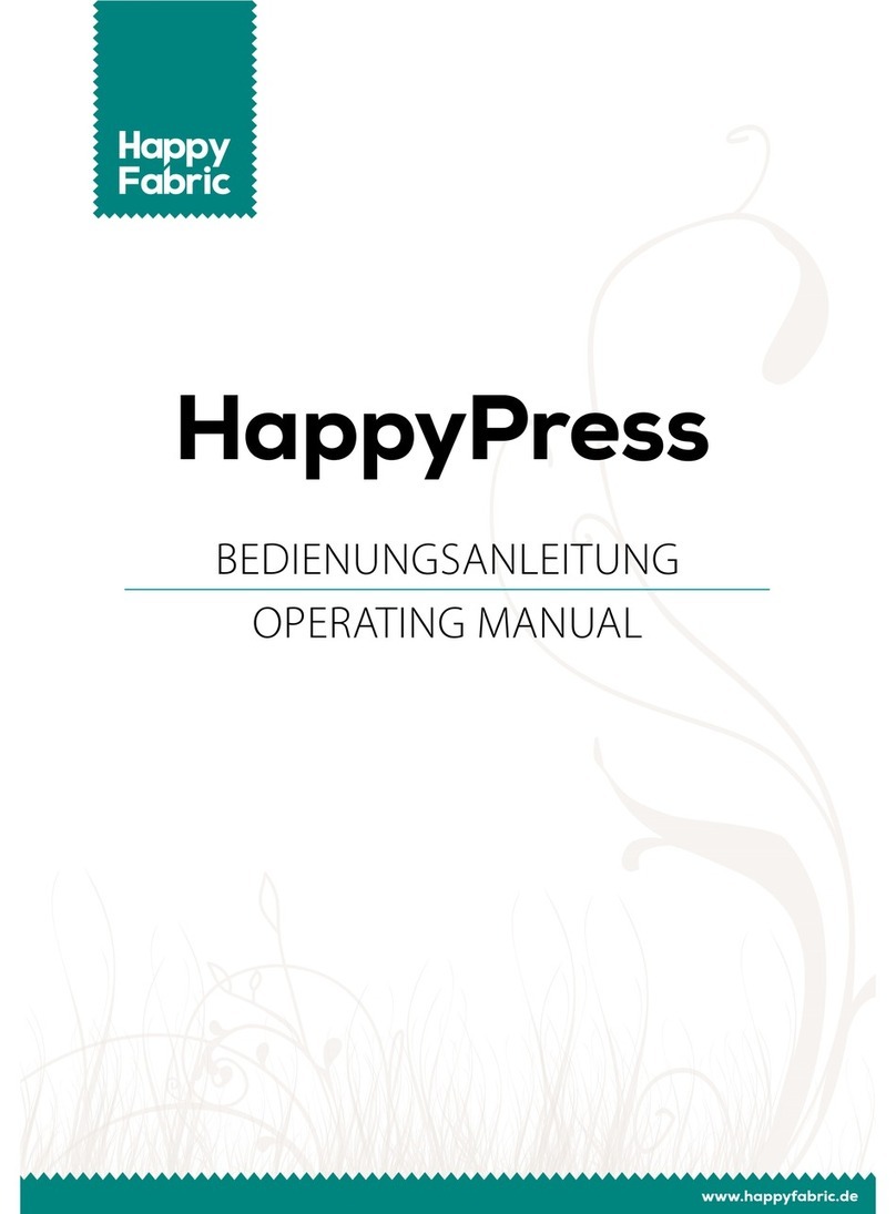 HappyFabric HappyPress operating manual