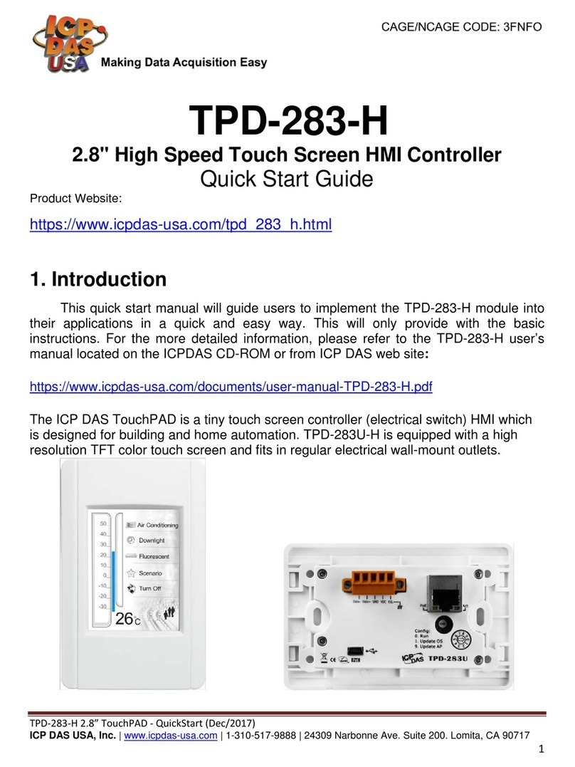ICPDAS TPD-283-H quick start guide