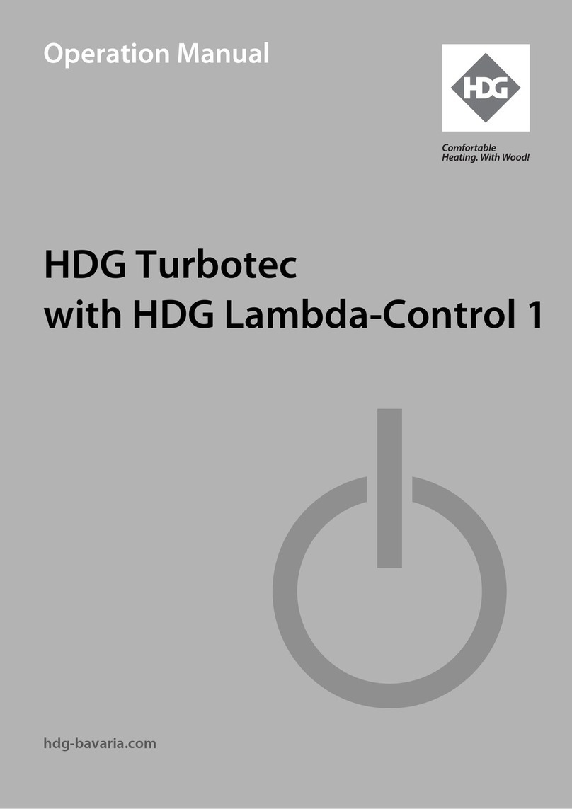 HDG Turbotec series Operation manual HDG Turbotec series Operation manual