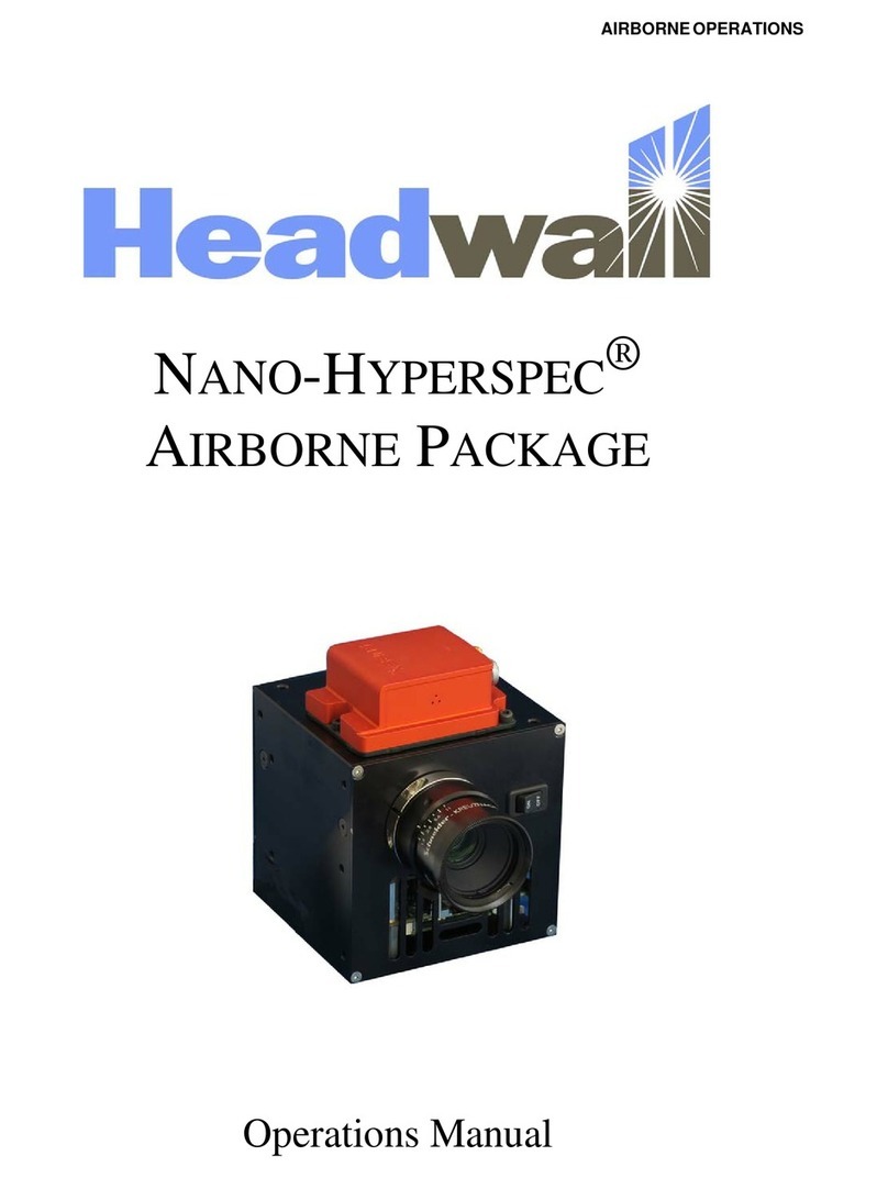 Headwall Nano-Hyperspec Operation manual