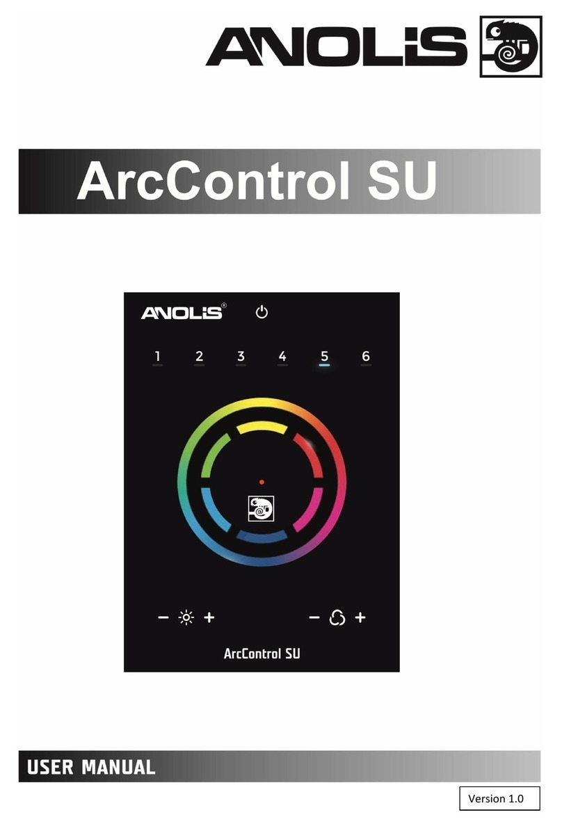 Anolis ArcControl SU user manual