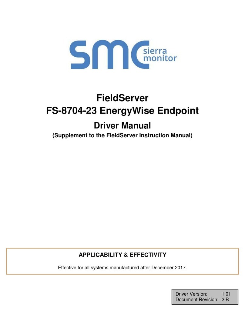 SMC Sierra Monitor FieldServer FS-8704-23 Release note