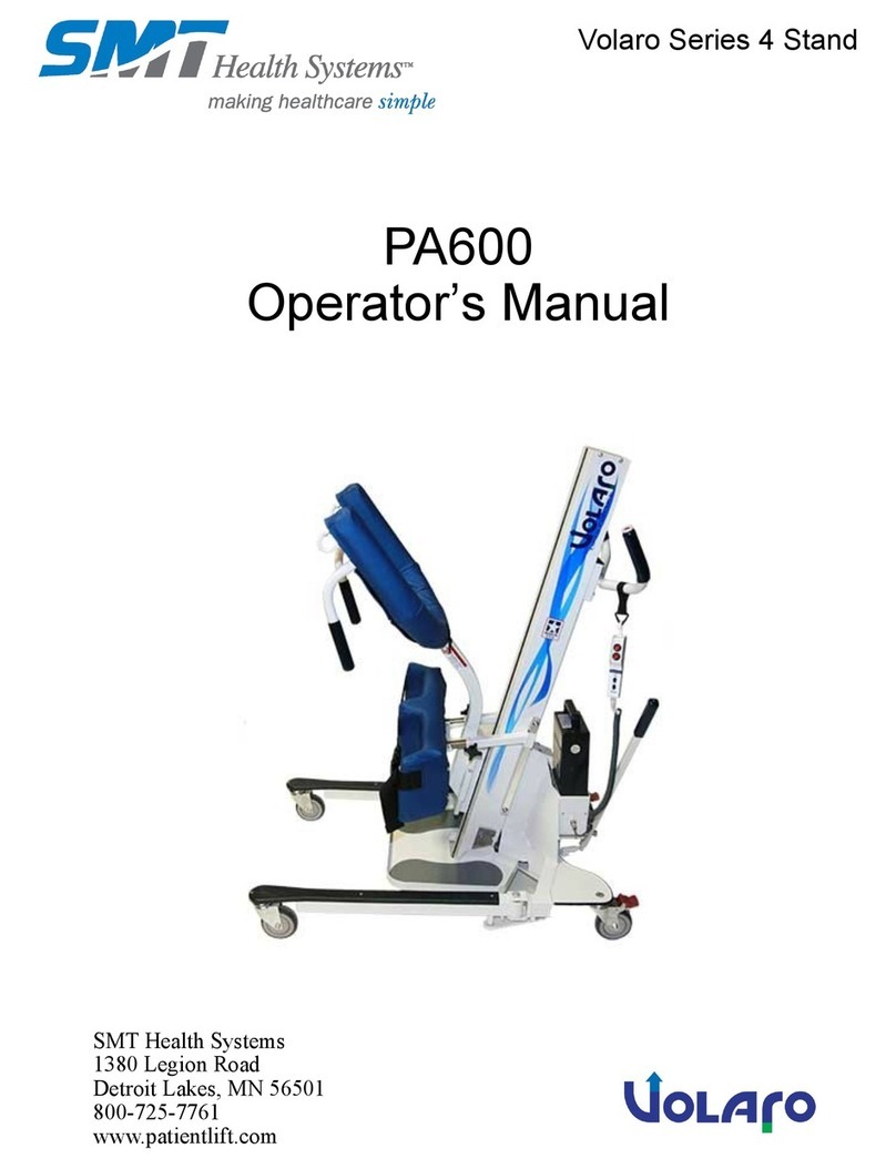 SMT Volaro Series 4 Stand Operator's manual