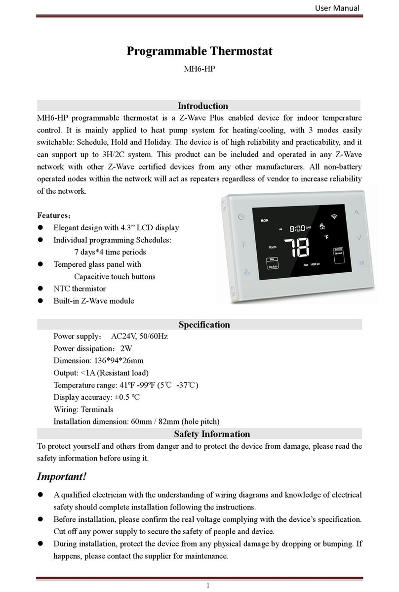 MCOHome MH6-HP User manual