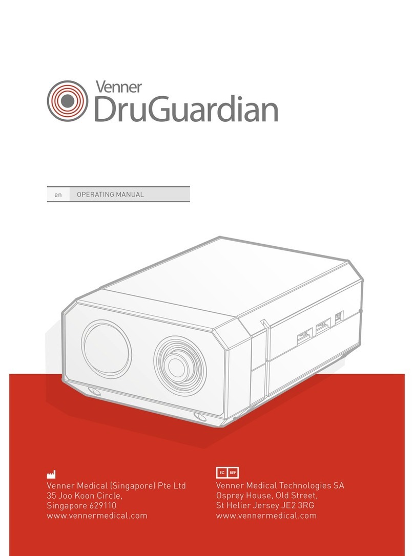 Venner DruGuardian operating manual