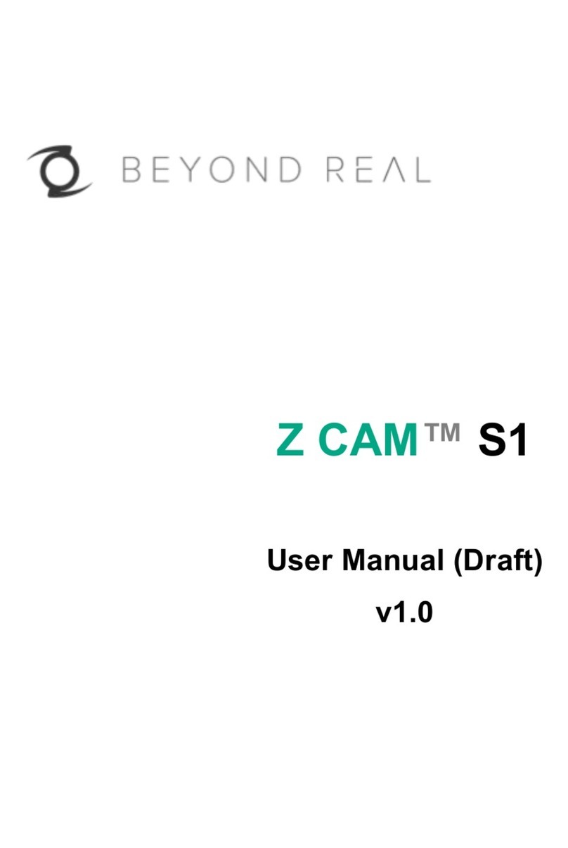 Beyond Real Z CAM S1 user manual Beyond Real Z CAM S1 user manual