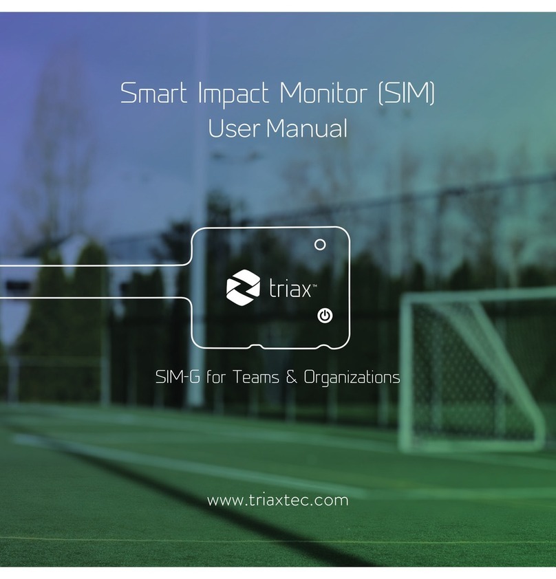 Triax SIM-G User manual