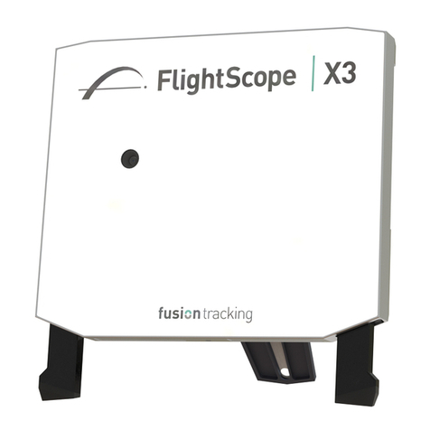 FlightScope X3 User manual