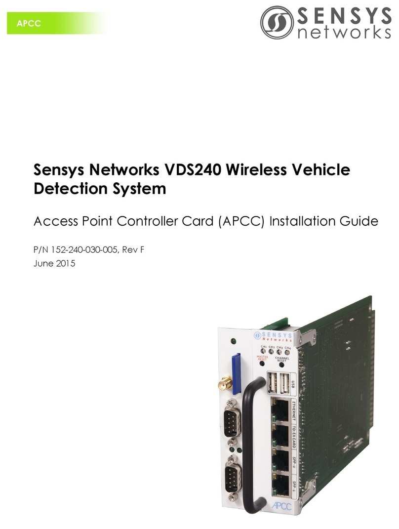 Sensys Networks VDS240 installation guide