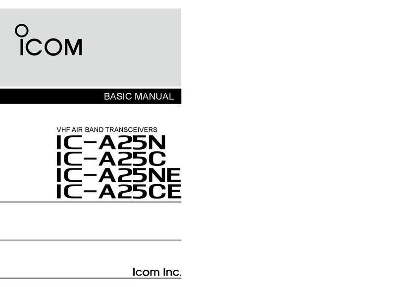 Icom IC-A25N Basic Manual