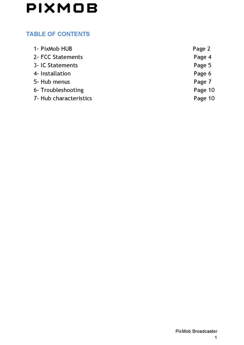Pixmob Hub user manual