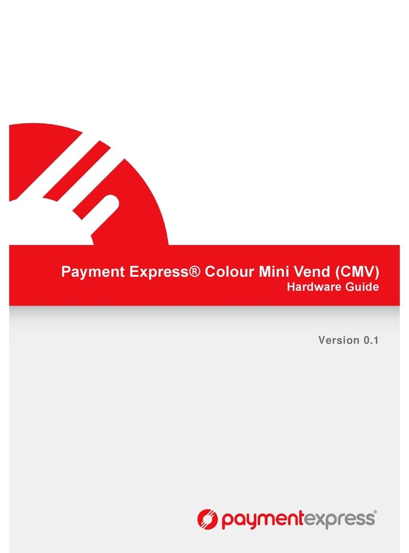 Payment Express Colour Mini Vend Hardware guide