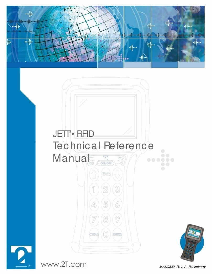 Two Technologies JETT RFID Product manual