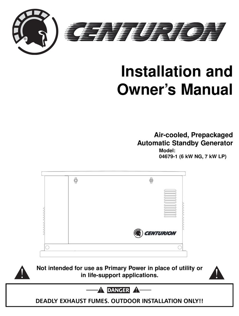 Generac Power Systems 04679-1 Installation instructions